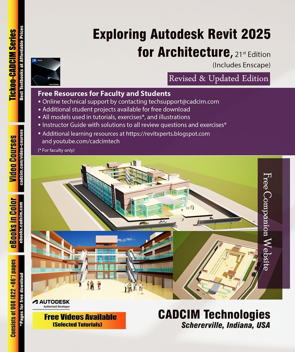 Exploring Autodesk Revit 2025 for Architecture 21st Edition