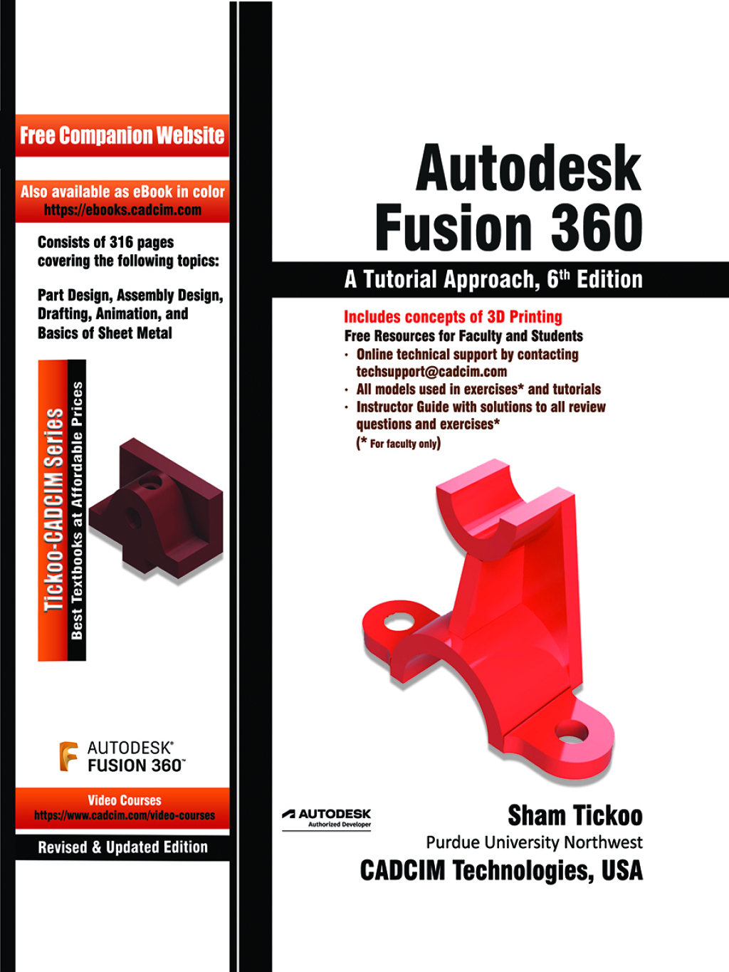 Autodesk Fusion 360: A Tutorial Approach 6th Edition