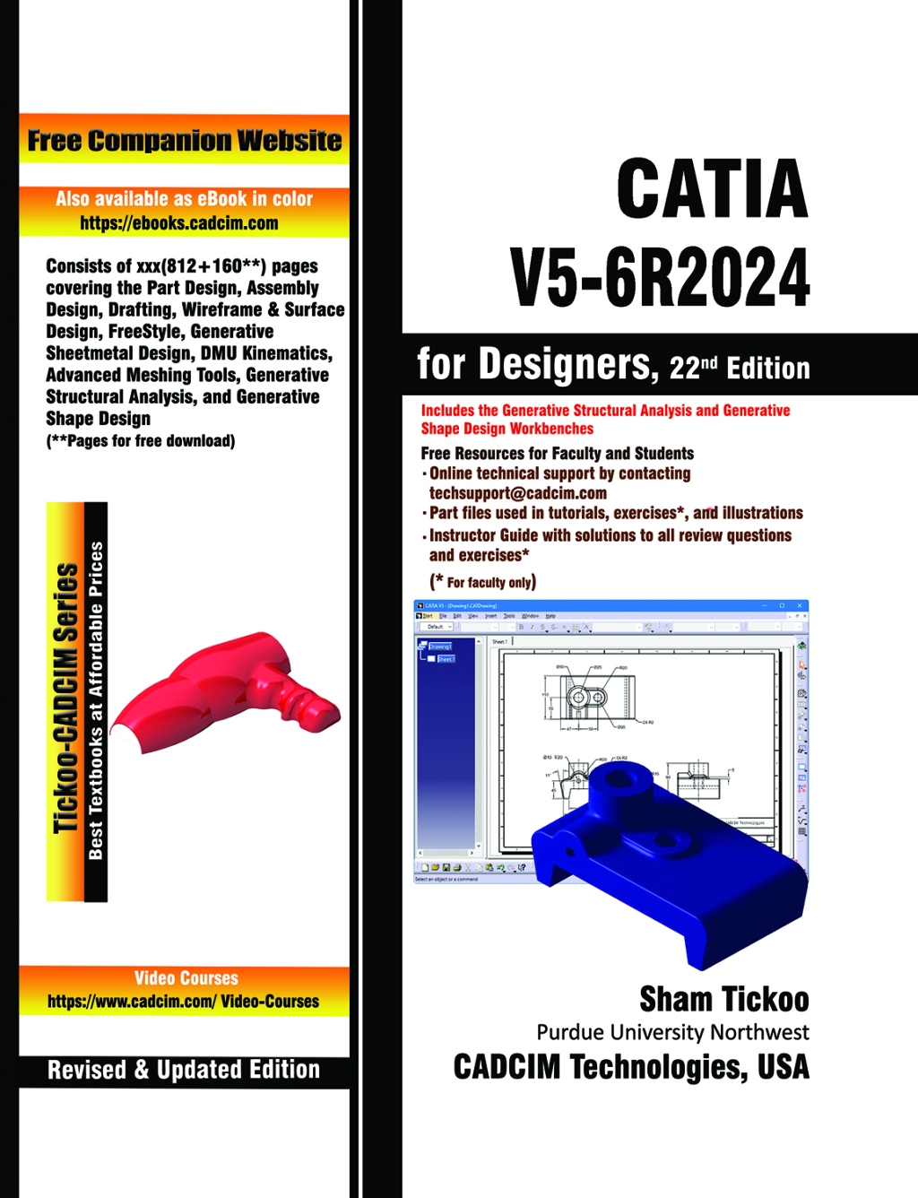 CATIA V5-6R2024 for Designers 22nd Edition