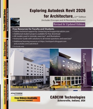 Imagen de portada: Exploring Autodesk Revit 2026 for Architecture, 22nd Edition 22nd edition 9781640573352