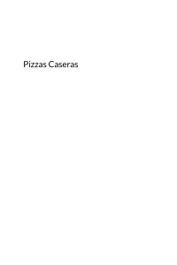 صورة الغلاف: Pizzas Caseras 9781682122952