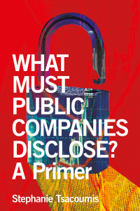 Imagen de portada: What Must Public Companies Disclose? A Primer 9781641054584