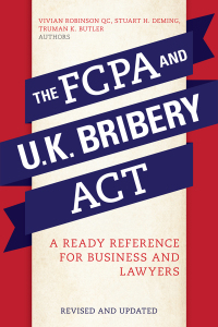 Cover image: The FCPA and the U.K. Bribery Act 9781641055468