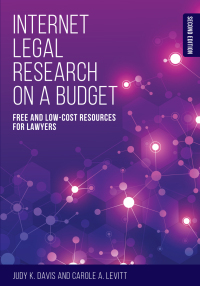 Cover image: Internet Legal Research on a Budget 9781641056069