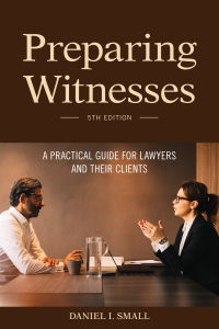 Imagen de portada: Preparing Witnesses 5th edition 9781641057608