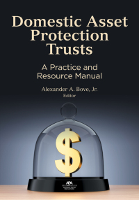 صورة الغلاف: Domestic Asset Protection Trusts 9781641059329