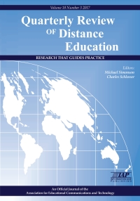 Imagen de portada: Quarterly Review of Distance Education: Volume 18 #3 9781641132046