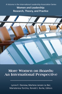 Cover image: More Women on Boards: An International Perspective 9781641134057