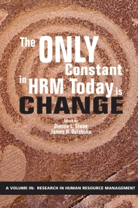 Cover image: The Only Constant in HRM Today is Change 9781641136112