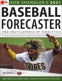 Omslagafbeelding: Ron Shandler's 2021 Baseball Forecaster 9781629378428