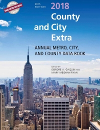 صورة الغلاف: County and City Extra 2018 26th edition 9781641432733