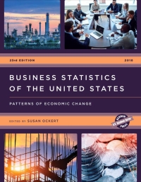 Cover image: Business Statistics of the United States 2018 23rd edition 9781641432849