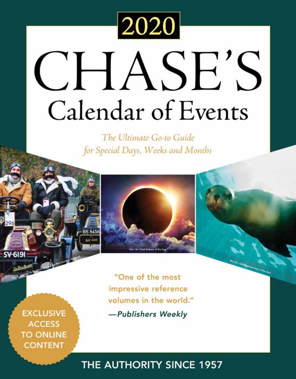 Chase’s Calendar of Events 2020 The Ultimate Go-to Guide for Special Days, Weeks and Months 63rd Edition