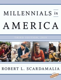 Imagen de portada: Millennials in America 2019 3rd edition 9781641433730