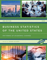 Immagine di copertina: Business Statistics of the United States 2020 25th edition 9781641434461