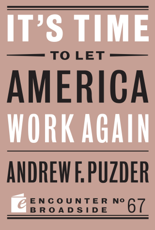 Imagen de portada: It’s Time to Let America Work Again 9781641771627