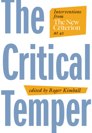 Cover image: The Critical Temper 9781641772174