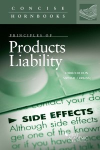 Cover image: Krauss's Principles of Products Liability 3rd edition 9781640201286