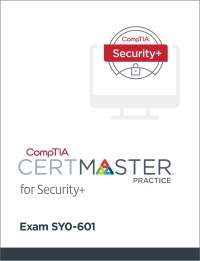表紙画像: CompTIA CertMaster Practice for Security+ (SY0-601) - Individual License 1st edition