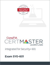 Omslagafbeelding: CompTIA Integrated CertMaster Learn + Labs for Security+ (SY0-601) - Student Access Key 1st edition