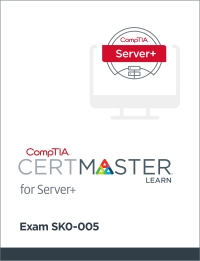 表紙画像: CompTIA CertMaster Learn for Server+ (SK0-005) – Student Access Key 1st edition