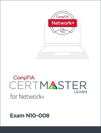 表紙画像: CompTIA CertMaster Learn for Network+ ( N10-008) – Student Access Key 1st edition