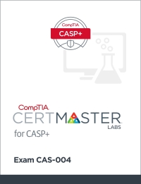 Cover image: CompTIA CertMaster Labs for Advanced Security Practitioner (CASP+) (CAS-004) - Student Access Key 1st edition