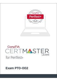 Cover image: CompTIA CertMaster Learn for PenTest+ ( PT0-002) – Student Access Key 1st edition