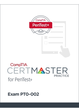 Cover image: CompTIA CertMaster Practice for PenTest+ (PT0-002) - Individual License 1st edition