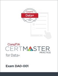 صورة الغلاف: CompTIA CertMaster Practice for Data+ (DA0-001) - Individual License 1st edition