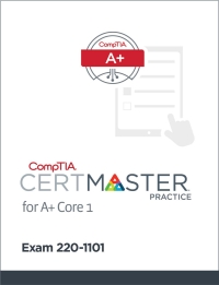 表紙画像: CompTIA CertMaster Practice for A+ Core 1 (220-1101) - Individual License 1st edition