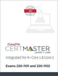 Titelbild: CompTIA Integrated CertMaster Learn + Labs for A+ Core 1 and Core 2 (220-1102 and 220-1102) – Student Access Key 1st edition