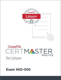 Titelbild: CompTIA CertMaster Practice for Linux+ (XK0-005) - Individual License 1st edition