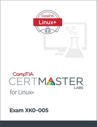 Cover image: CompTIA CertMaster Labs for Linux+ (XK0-005) - Student Access Key 1st edition