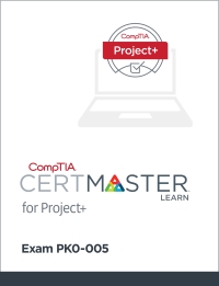 Imagen de portada: CompTIA CertMaster Learn for Project+ (PK0-005) – Student Access Key 1st edition