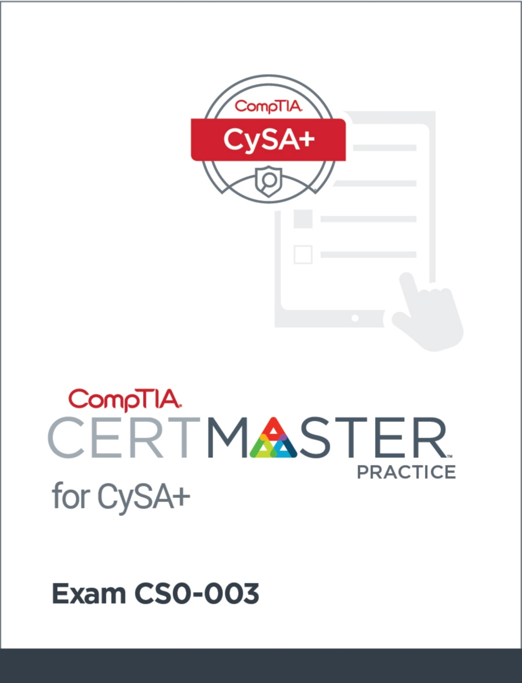 CompTIA CertMaster Practice for CySA+ (CS0-003) – Individual License 1st Edition