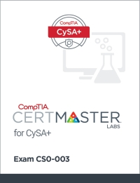 Omslagafbeelding: CompTIA CertMaster Labs for CySA+ (CS0-003) - Student Access Key 1st edition 9781642744866