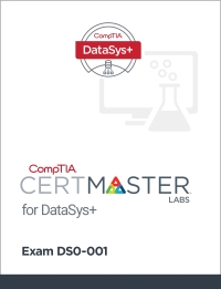 Omslagafbeelding: CompTIA CertMaster Labs for DataSys+ (DS0-001) - Student Access Key 1st edition 9781642744965