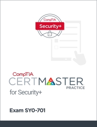 Cover image: CompTIA CertMaster Practice for Security+ (SY0-701) - Individual License 1st edition 9781642745115