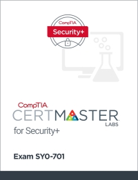 表紙画像: CompTIA CertMaster Labs for Security+ (SY0-701) - Student Access Key 1st edition 9781642745115