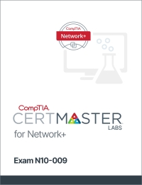 Titelbild: CompTIA CertMaster Labs for Network+ (N10-009) - Student Access Key 1st edition 9781642745276