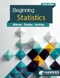 Cover image: Beginning Statistics Software + eBook 3rd edition 9781642772791