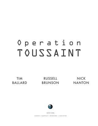 Imagen de portada: Operation Toussaint 9781642792690