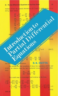 Imagen de portada: Introduction to Partial Differential Equations 9781642872828