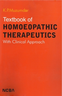 Cover image: Textbook of Homoeopathic Therapeutics with Clinical Approach 9781642873719