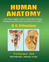 Cover image: Human Anatomy: Volume III (With Clinical, Applied, Surface & Radiological Anatomy, Including Practical/Dissection and Clinical Case Studies) 9781642875225