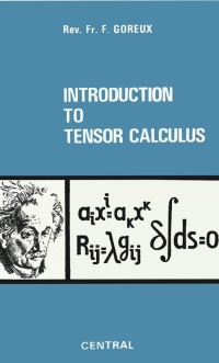 Cover image: Introduction to Tensor Calculus 9781642875287