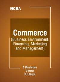 صورة الغلاف: Commerce (Business Environment, Financing, Marketing and Management) 9781642875324