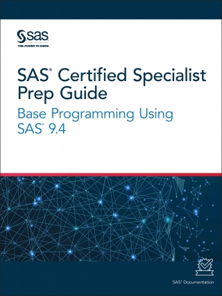 Imagen de portada: SAS Certified Specialist Prep Guide 9781642951790