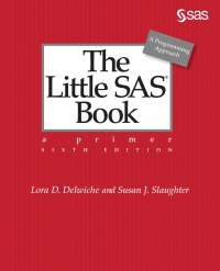 表紙画像: The Little SAS Book 6th edition 9781642956160